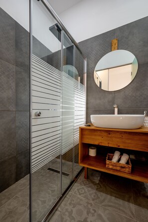 Dusche, Handtücher