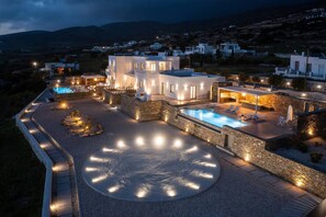 Pool - La Vitalite Luxury Villa Mer in Paros (Aliki)