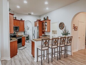Fridge, microwave, oven, stovetop - Beautiful home near Englewood Beach (Rotonda West)