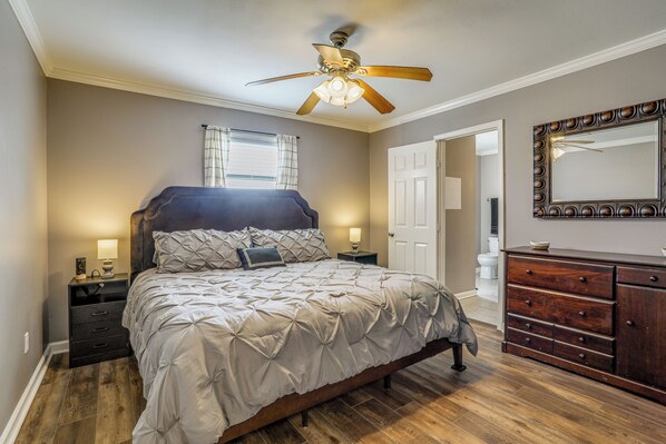 Desk, iron/ironing board, internet, bed sheets