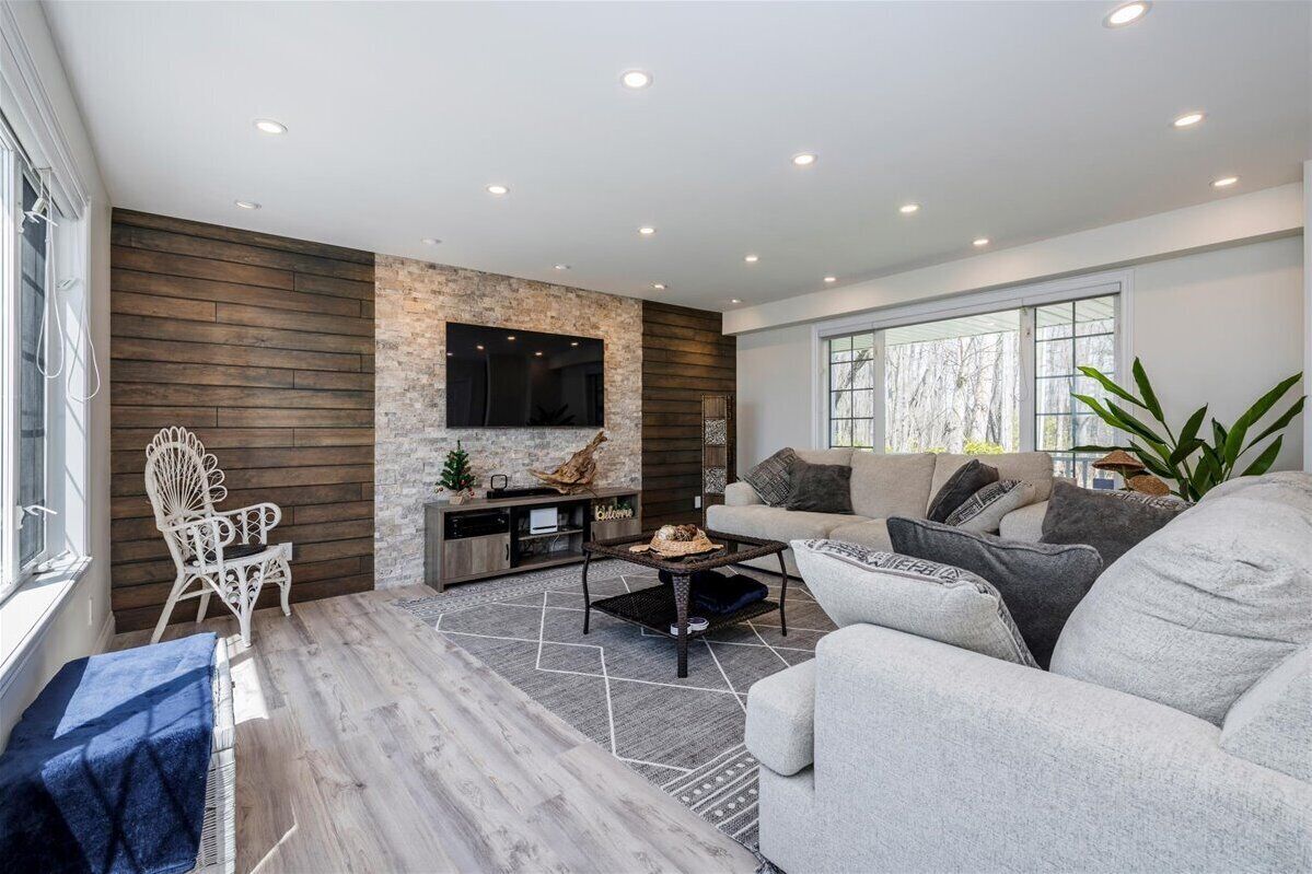 كوخ - منظر للبحيرة | منطقة المعيشة