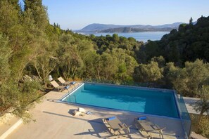 Pool - Villa Anticlea Villas Harriet, with sea view! (Ligia)
