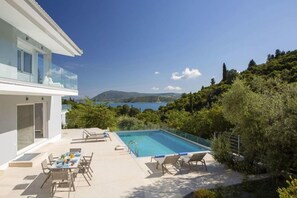 Pool - Villa Euriclea Villas Harriet, with sea view! (Ligia)