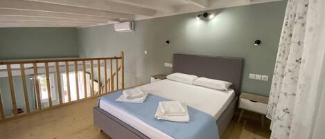 1 chambre, fer et planche Ă repasser, Wi-Fi gratuit, draps fournis