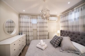 2 Schlafzimmer, Bügeleisen/Bügelbrett, kostenloses WLAN, Bettwäsche