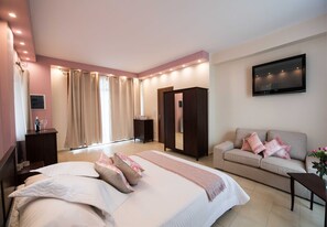 1 bedroom, free WiFi, bed sheets - NV Pink Suite Nikiana Lefkada — AV Properties (Nikiana)