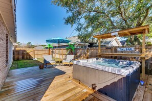 Bain à remous extérieur