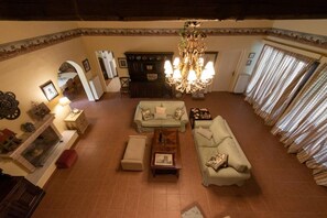TV, fireplace, offices - Villa Christina in Evia (Evia)