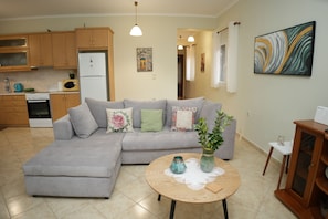 TV - Nikis Country House - Lefkada BnB Private Parking (Ligia)
