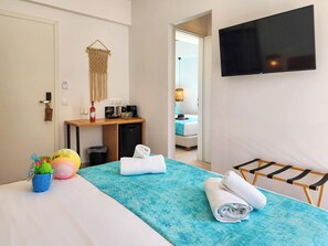In-room safe, blackout curtains, free WiFi - Zoe Boutique Hotel (Mylopotamos)