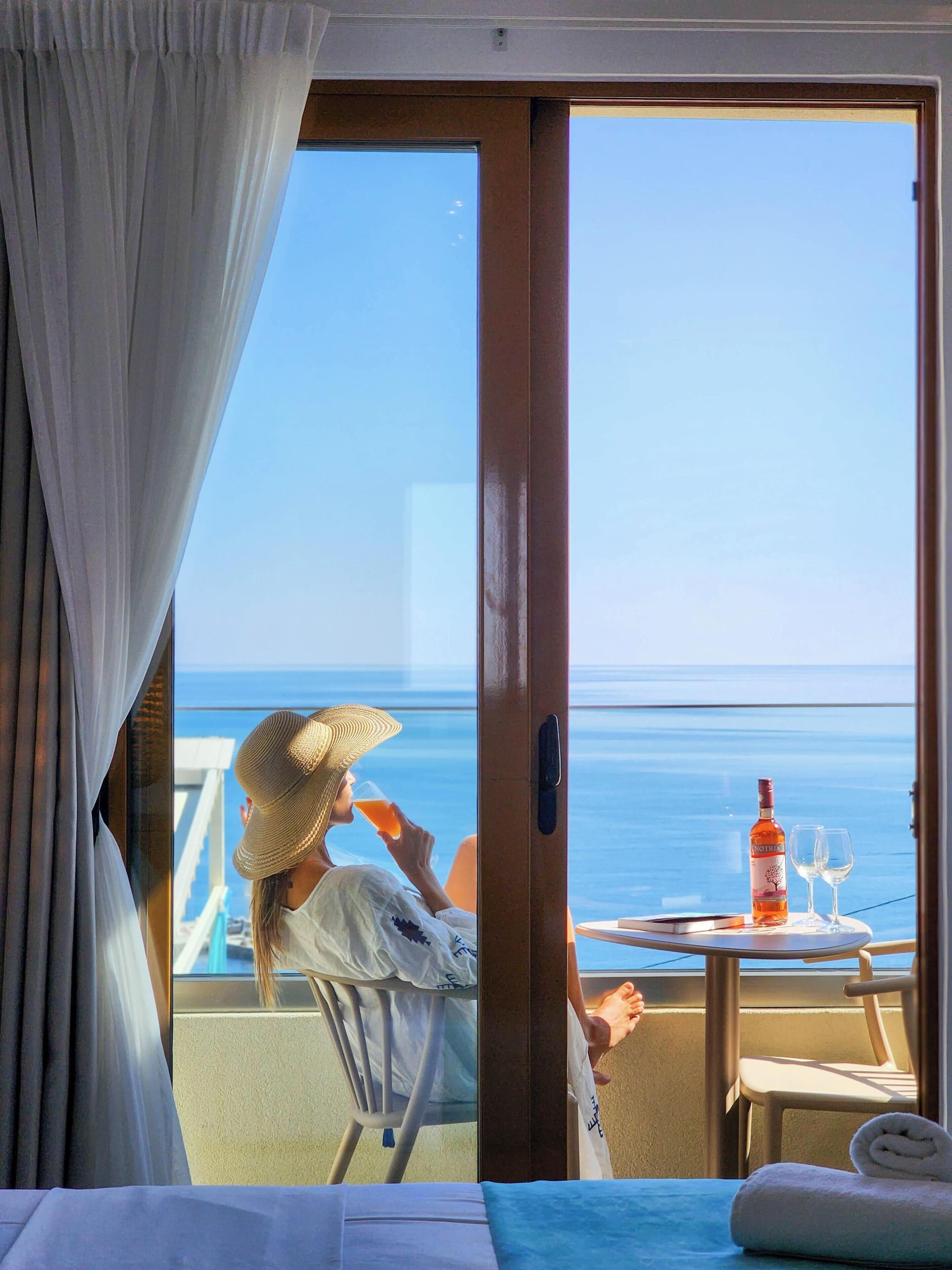 Standard Double Room, Balcony, Sea View