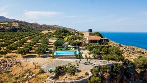 Exterior - Villa Akrolithos with Private Pool (Afrata)