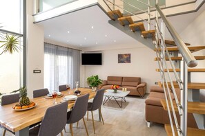 Dining - Park View and near the Sea Villa with Private Pool (Chania)