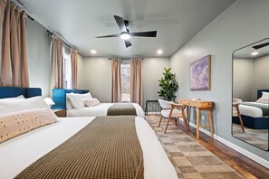 3 chambres, fer et planche à repasser, Wi-Fi, draps fournis