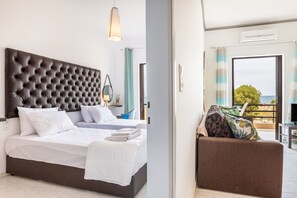 1 bedroom, iron/ironing board, free WiFi, bed sheets - Sun & Beach Apartments in Chania 13 (Chania)