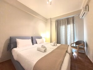 2 bedrooms, iron/ironing board, travel cot, free WiFi - Dionysos - Acropolis Residence Apartment (Athina)