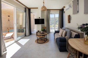 TV, stereo - Gaea Dream Villas Complex (Tinos ,Loutra)
