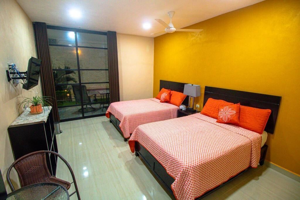 Quarto casal luxo, vista para a piscina | Wi-Fi de cortesia