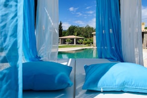 Pool - Villa Black & White  Dassia (Dassia)