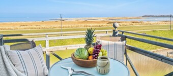 Modern beachfront apartment in Stein with exceptional sea view and terrace