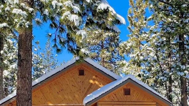 Exterior - Cozyville Cabin: Quiet Getaway, Built 2019 (Big Bear)