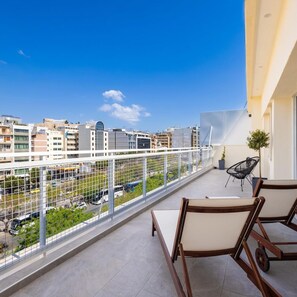 Terrace/patio - Parthenon view luxury penthouse (Athina)