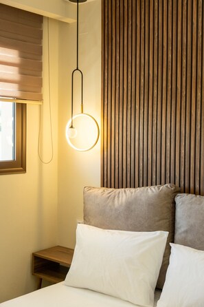 1 bedroom, iron/ironing board, free WiFi, bed sheets - Golden View with Balcony (Gazi)