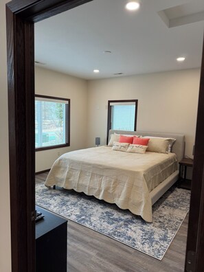 1 habitación, tabla de planchar con plancha, wifi y ropa de cama 