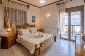 2 bedrooms, iron/ironing board, travel cot, free WiFi - Villa Galani Agios Stefanos (Soros)