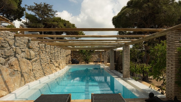 Pool - Baroness in Mykonos with 5 bedrooms and 4.5 bathrooms (Mykonos)