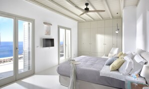 4 bedrooms, iron/ironing board, bed sheets - Magnolia in Mykonos with 4 bedrooms and 4.5 bathrooms (Mykonos)