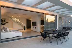 Interior - Aethra Grand- Luxury 5-Bed Villa, 850m from Beach (Anissaras)