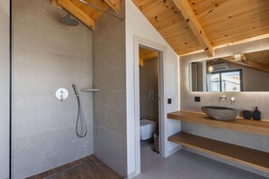 Shower, hair dryer, towels - Cameo 1  Luxury Villa with Pool (Zakynthos)