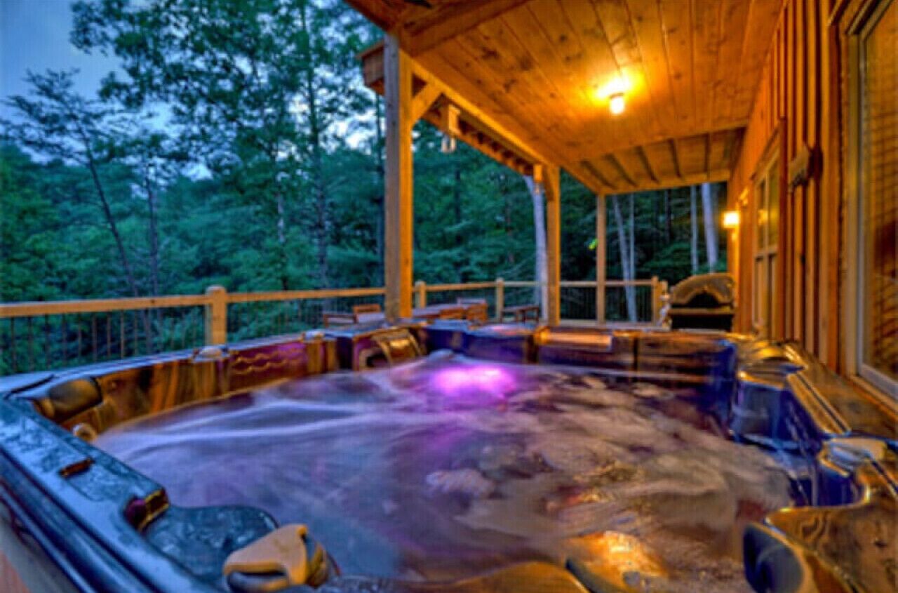 Bain à remous extérieur