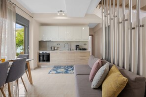TV - Park and sea view Villa with Private Pool 2 (Chania)
