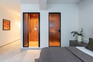 1 bedroom, desk, iron/ironing board, free WiFi - Ouranos - by Celestial Suites (Athina)