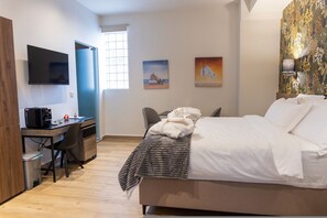 1 bedroom, travel cot, free WiFi, bed sheets - Trikala Mall Suites 2nd Floor Suite Number 21 (Trikala)