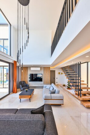 TV, stereo, offices - Villa Maranga in Kalkan (Kalkan)