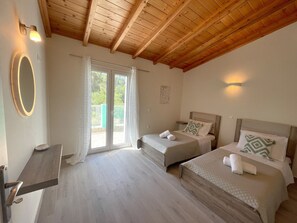 2 bedrooms, iron/ironing board, free WiFi, bed sheets - Magellanos Mint House- Kinopiastes (Kinopiastes)