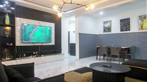 Apartment, Balcony | Living area - Asenka Apartments (Abuja)