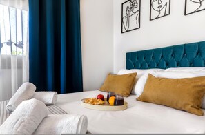1 bedroom, iron/ironing board, free WiFi, bed sheets - Seaside Apartment Studio (Limenas Chersonisou)
