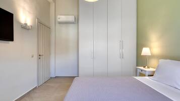 Desk, iron/ironing board, travel crib, WiFi (free)