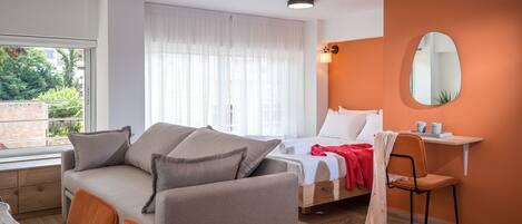 1 chambre, fer et planche à repasser, Wi-Fi gratuit, draps fournis