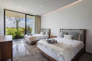 3 bedrooms, iron/ironing board, WiFi, bed sheets - Elegant 3BR PH, Private Pool, AC and Top Amenities (Tulum)