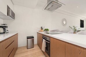 Private kitchen - Incredible views! 3 BD with pool and gym access (Cabo San Lucas)