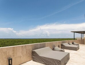 Terrace/patio - Brand new studio 10 min away from Tulum beach! (Tulum)