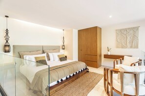 Unclassified image, 5 of 57, button - Bright Loft with Pool View, Wi-Fi and AC (Tulum)