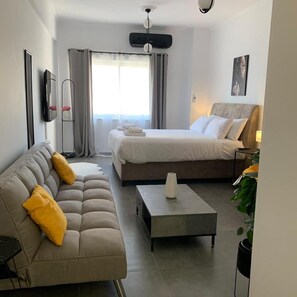 1 bedroom, iron/ironing board, free WiFi, bed sheets - Urban Hermes Apartment (Athina)