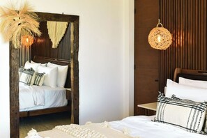 2 bedrooms, WiFi, bed sheets - 2 BD with incredible decoration and pool access (Tulum)