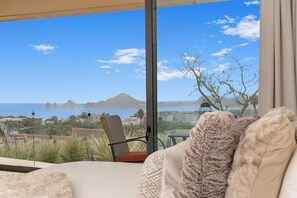 3 bedrooms, WiFi, bed sheets - Ocean view, fast Wi-Fi, shared pool and BBQ (Cabo San Lucas)